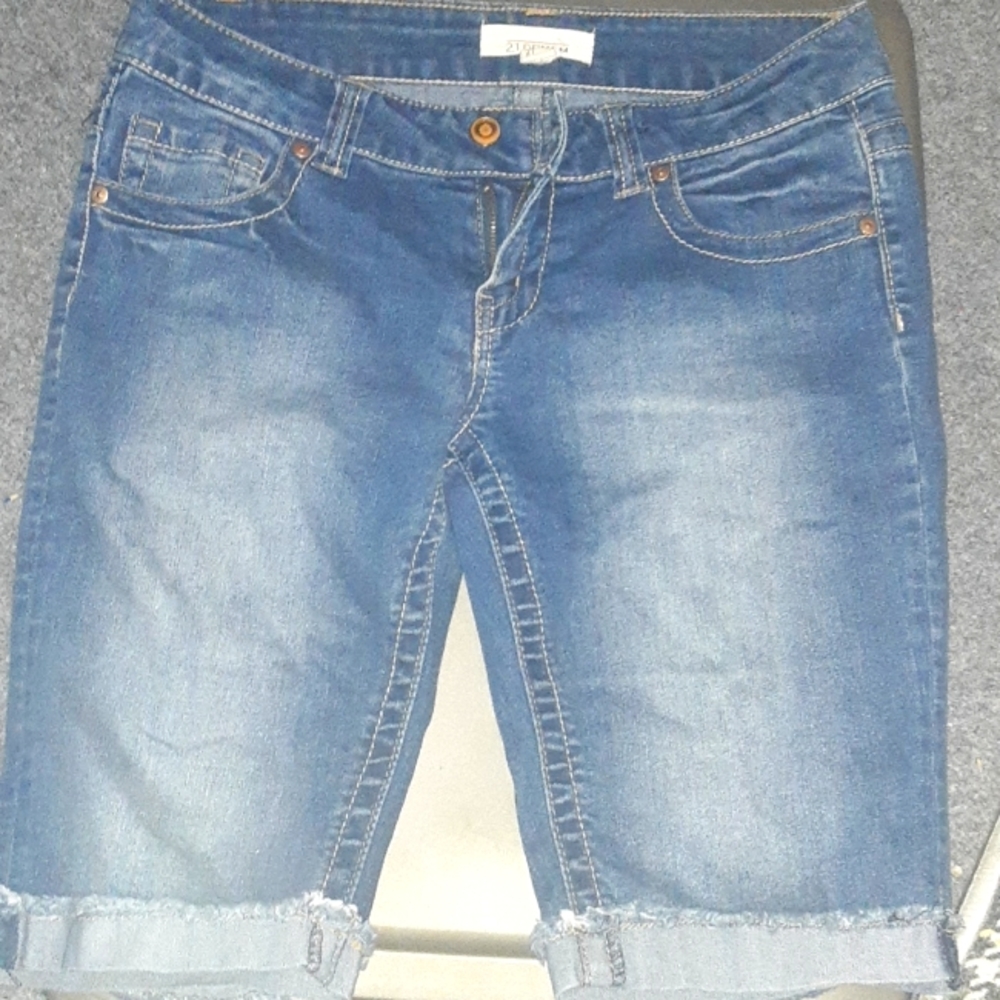 21 denim capris size 27